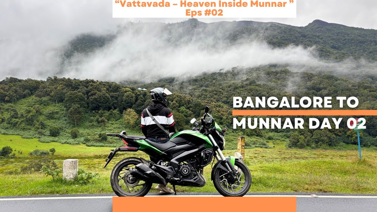 “ Bangalore to Munnar day 2 | Exploring Vattavada & Top Station Ride – Dominar 400 Malayalam”
