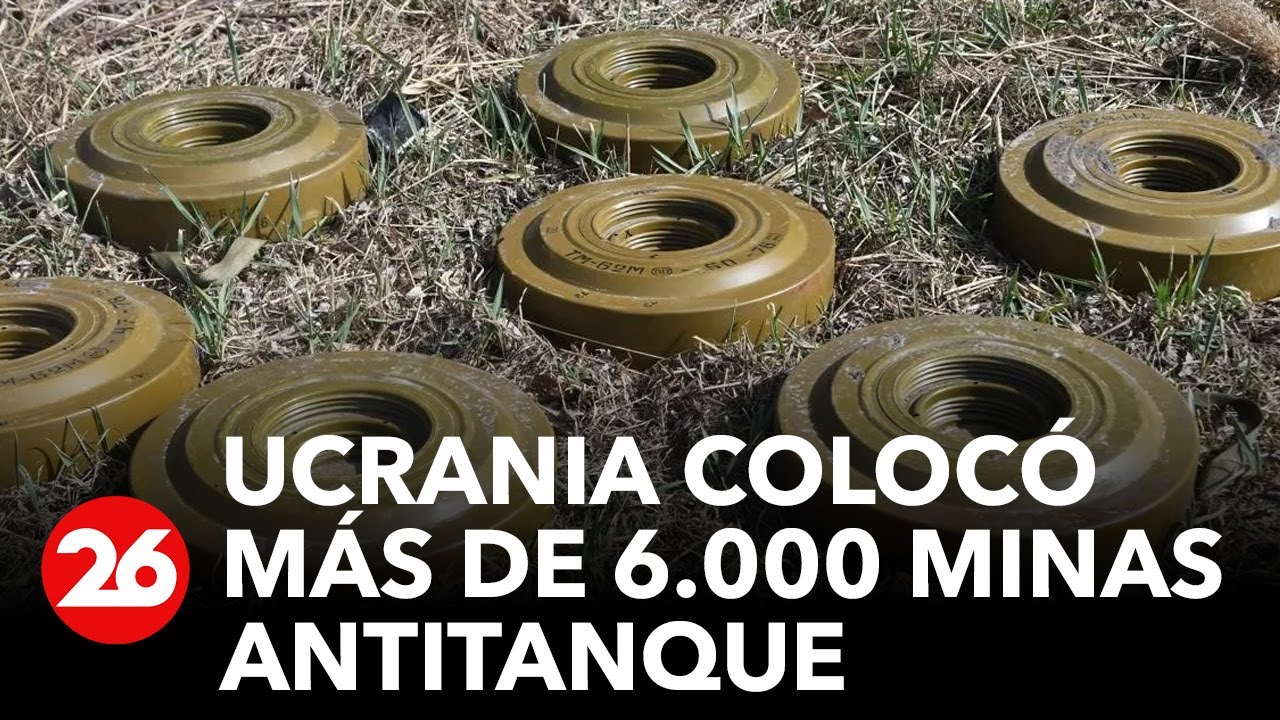 Ucrania coloc&oacute; m&aacute;s de 6.000 minas antitanque en la frontera con Bielorrusia