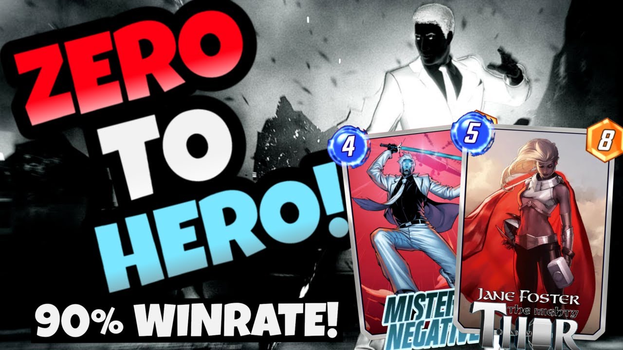 Sleeping on Jane Foster? Mister Negative + Jane Foster | Marvel SNAP
