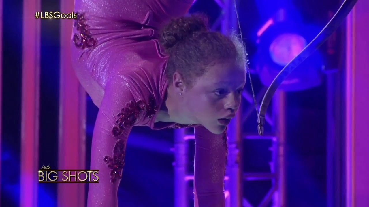 Contortion archery on Little Big Shots PH