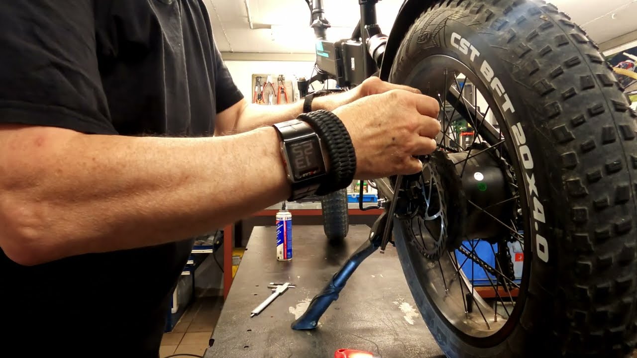 Klapprad E-Bike Fiido M1 Pro Bremssattel zerlegen & zusammenbauen.