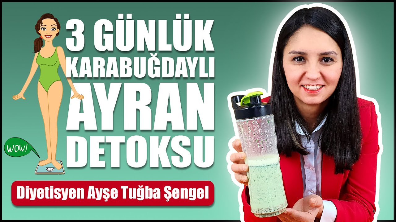 3 Günlük Karabuğdaylı Ayran Detoksu - Diyetisyen Ayşe Tuğba Şengel