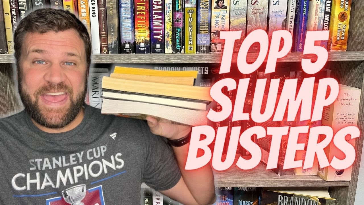 My Top 5 Reading Slump BUSTERS for Fantasy & Science Fiction