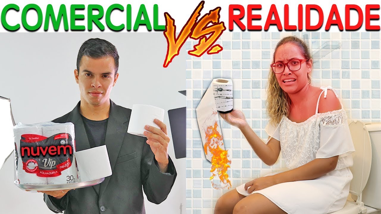 COMERCIAL VS REALIDADE 4!