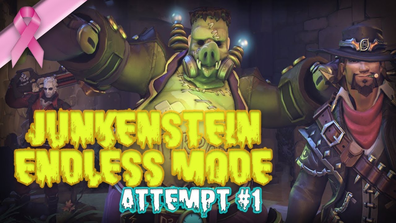 Junkenstein Endless Mode Attempt #1 (Facecam)