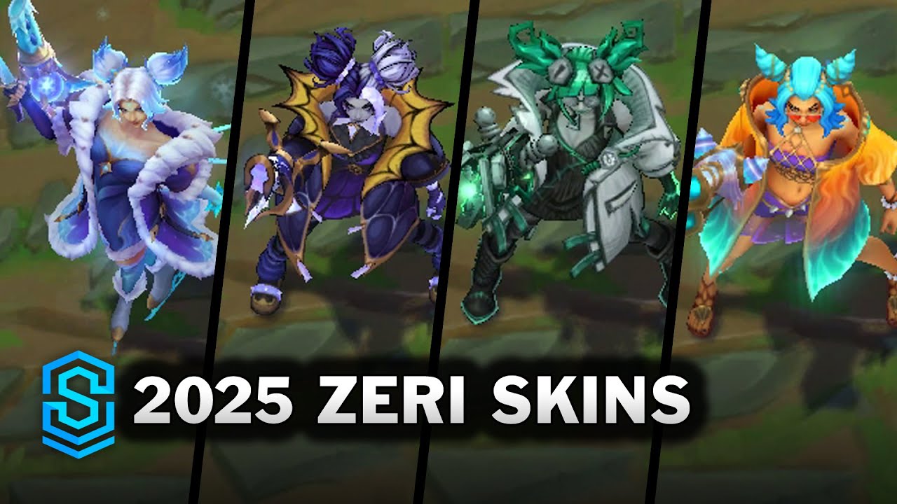 All Zeri Skins 2025