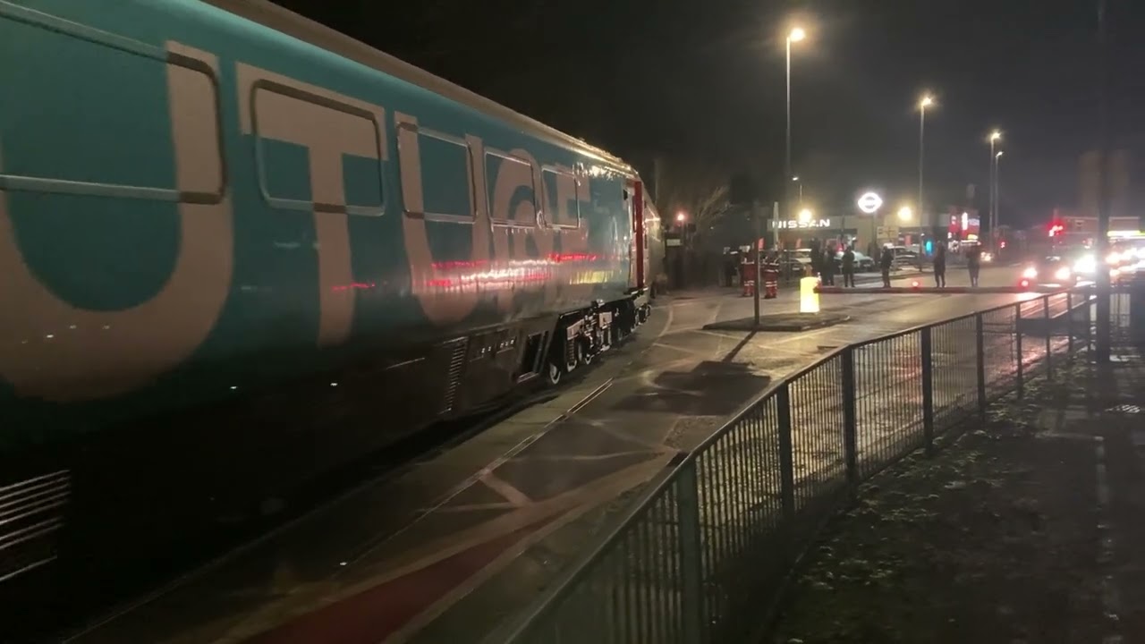 Railway 200 Inspiration train leaving Preston