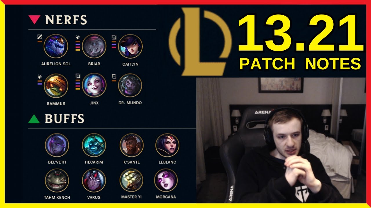 Nemesis Reacts to Patch 13.21 Notes 🧐