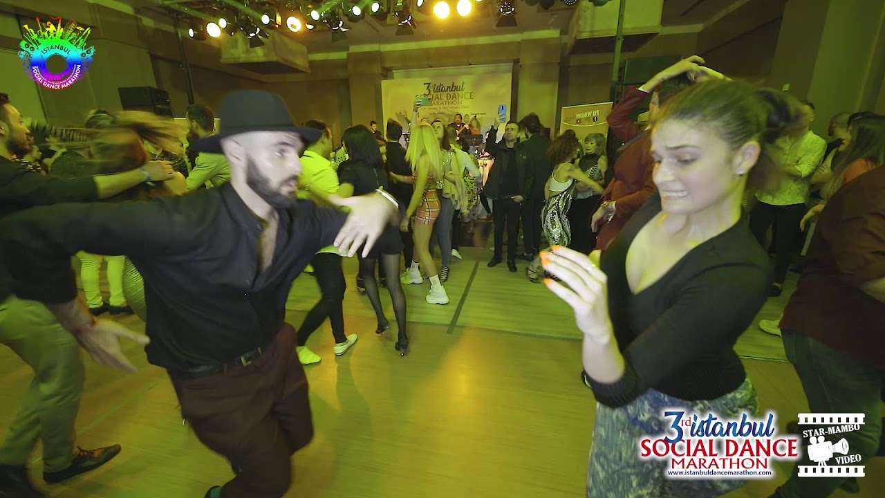 Samuel Marichal & Julia Podgorelkina - social dancing @ 3rd Istanbul Social Dance Marathon