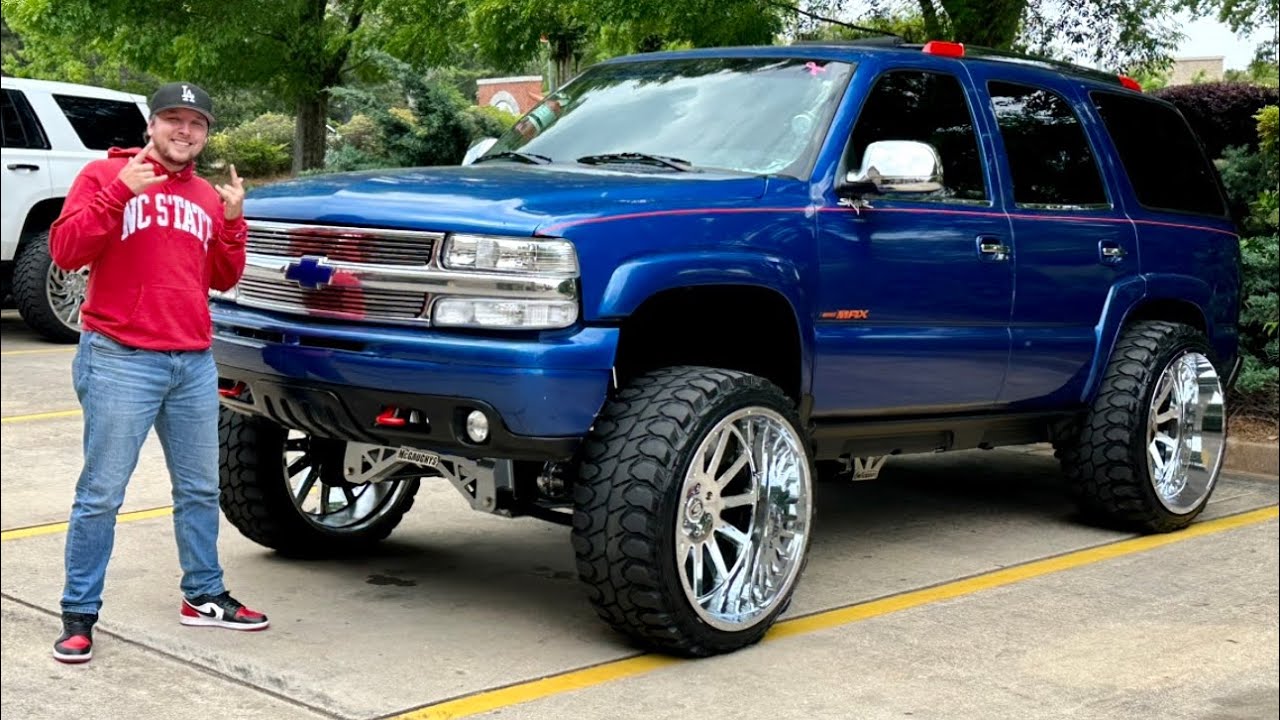 I RUINED HIS DREAM TRUCK! Lifted Tahoe on Mcgaughys 7-9 and 26x14s | Flew To California to get parts