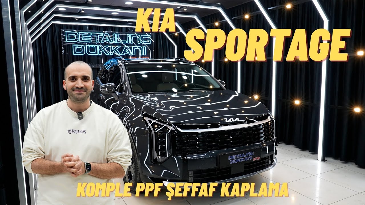 Yeni Kia Sportage Komple PPF Şeffaf Kaplama Uygulaması