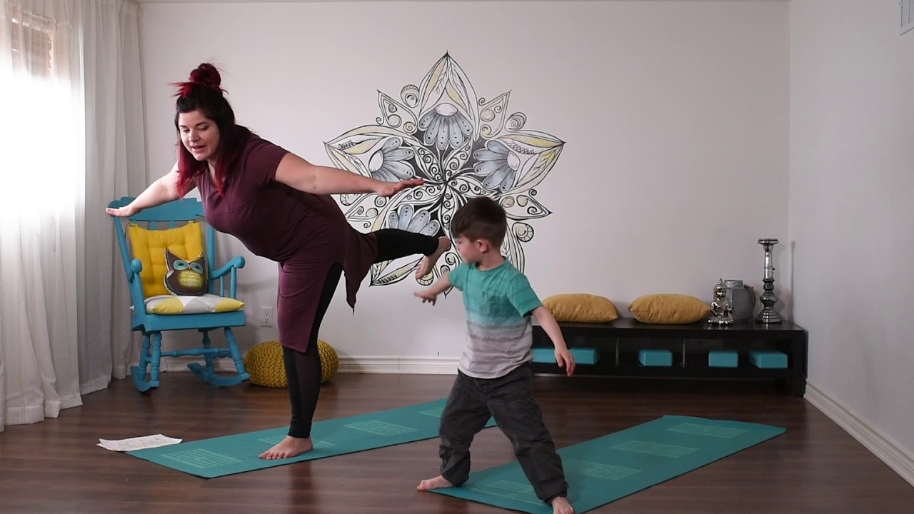 Cours de yoga parent enfant de 2 ans à 8 ans