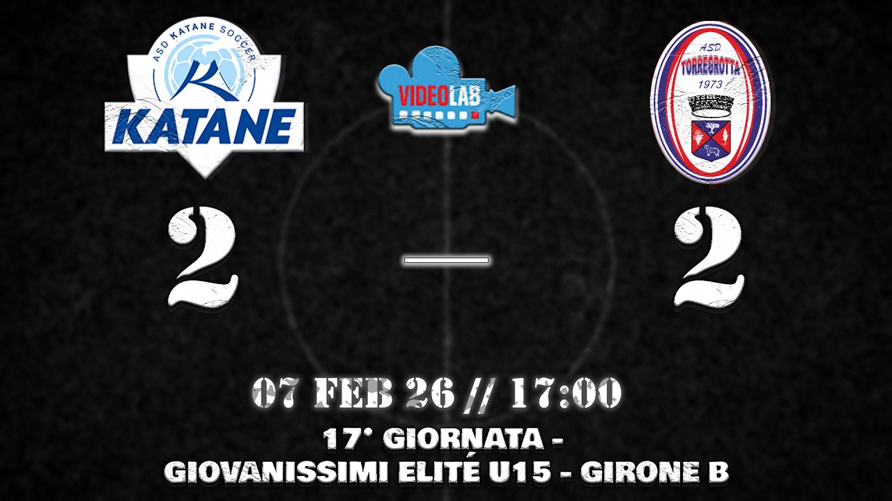 HIGHLIGHTS| 17 GIORNATA - GIOVANISSIMI ELITÉ U15 - GIRONE B| KATANE SOCCER 2-2 TORREGROTTA 1973