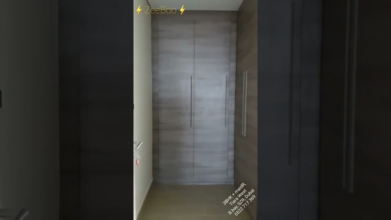 3BHK + maid Room, Tiara West, Business Bay,  SZR, Dubai