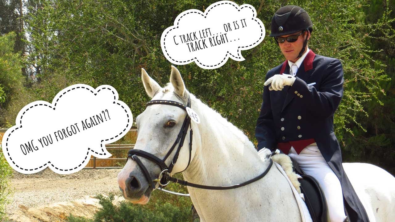 HOW TO RIDE DRESSAGE - Intermediare 1 test review with judge's scores, remarks, and commentary.