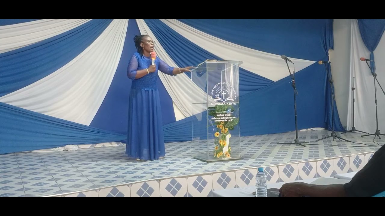 Pst Agnes JESUS IS THE ROCK AND FAITH MINISTRY MOMBASA KENYA 
