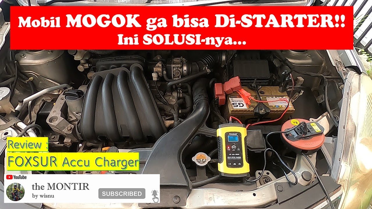 Review | FOXSUR Accu Charger (Cas Aki) | Edisi Alat Elektrik