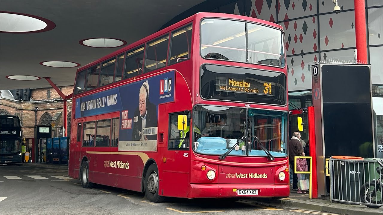 ZF Trident Kickdown | National Express 4632 | BX54 XRZ