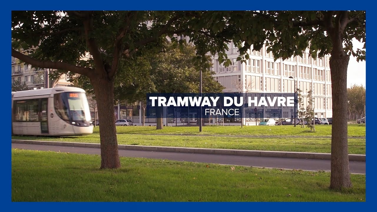Découvrez le tramway du Havre