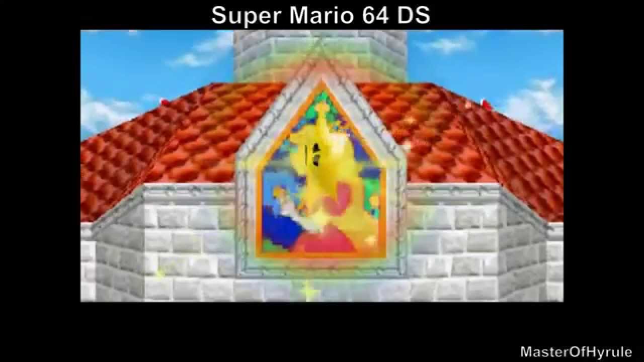 Сравнение концовок Super Mario 64 и Super Mario 64 DS + бонус!