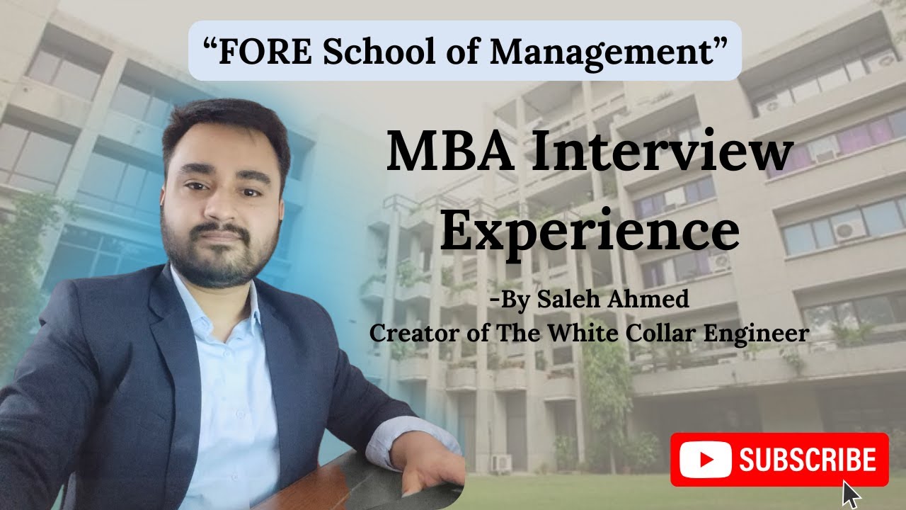 FORE School of Management MBA Interview Experience | Extempore Topic | FORE Results?