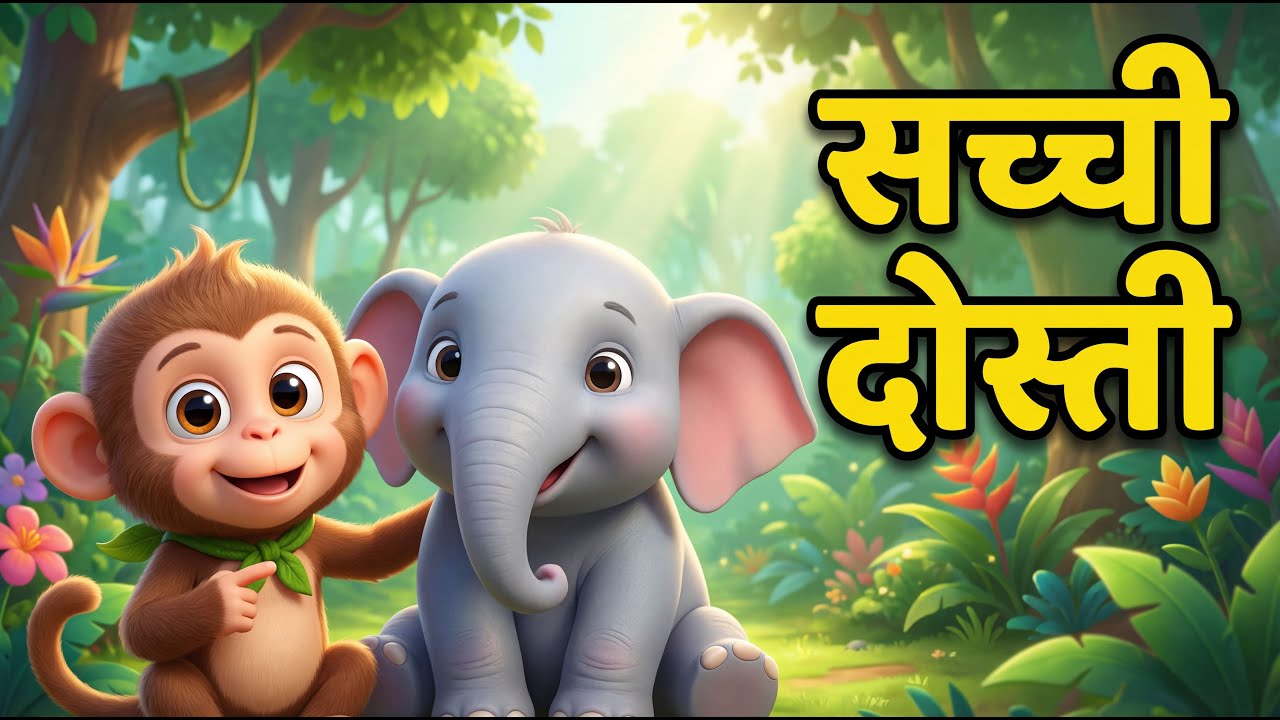True Friendship | KidsUnderStars Bedtime Story | Kids Story In Hindi
