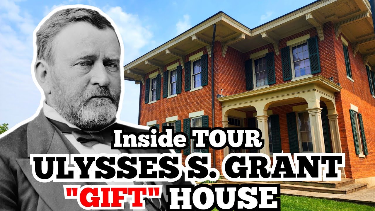 Inside ULYSSES S. GRANT's 'Civil War Gift House' GALENA, IL