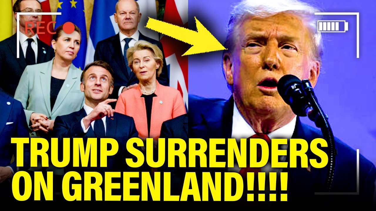 Trump CAVES on Greenland as World FORCES HIS SURRENDER