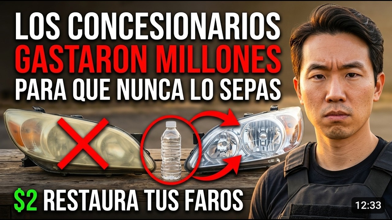 Los Concesionarios Gastaron MILLONES Para Que NUNCA Aprendas Su Nombre — $2 Restaura Faros