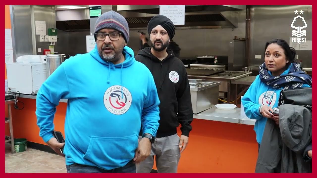 Working with Guru Nanak's Mission to feed Nottingham's children