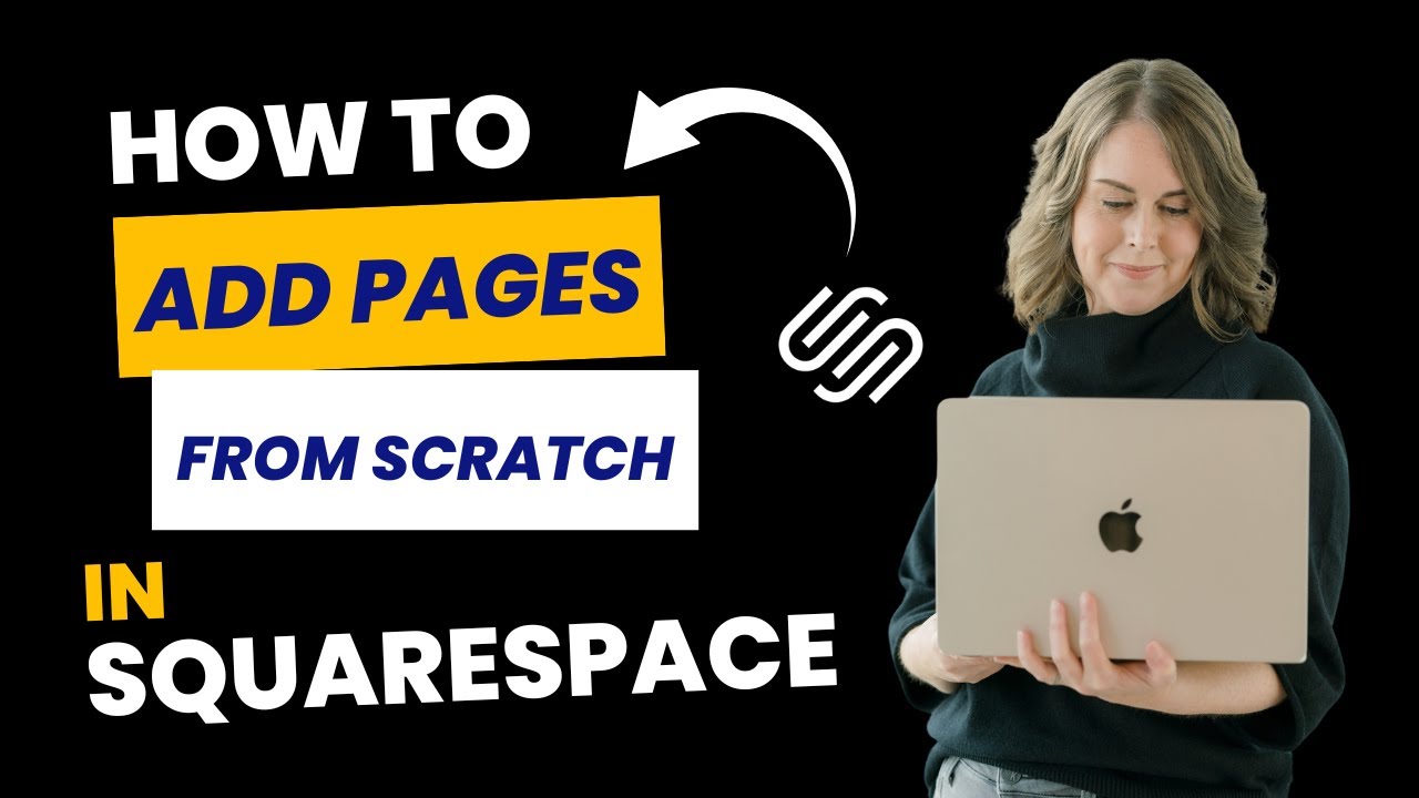 Как добавить страницы Squarespace с нуля