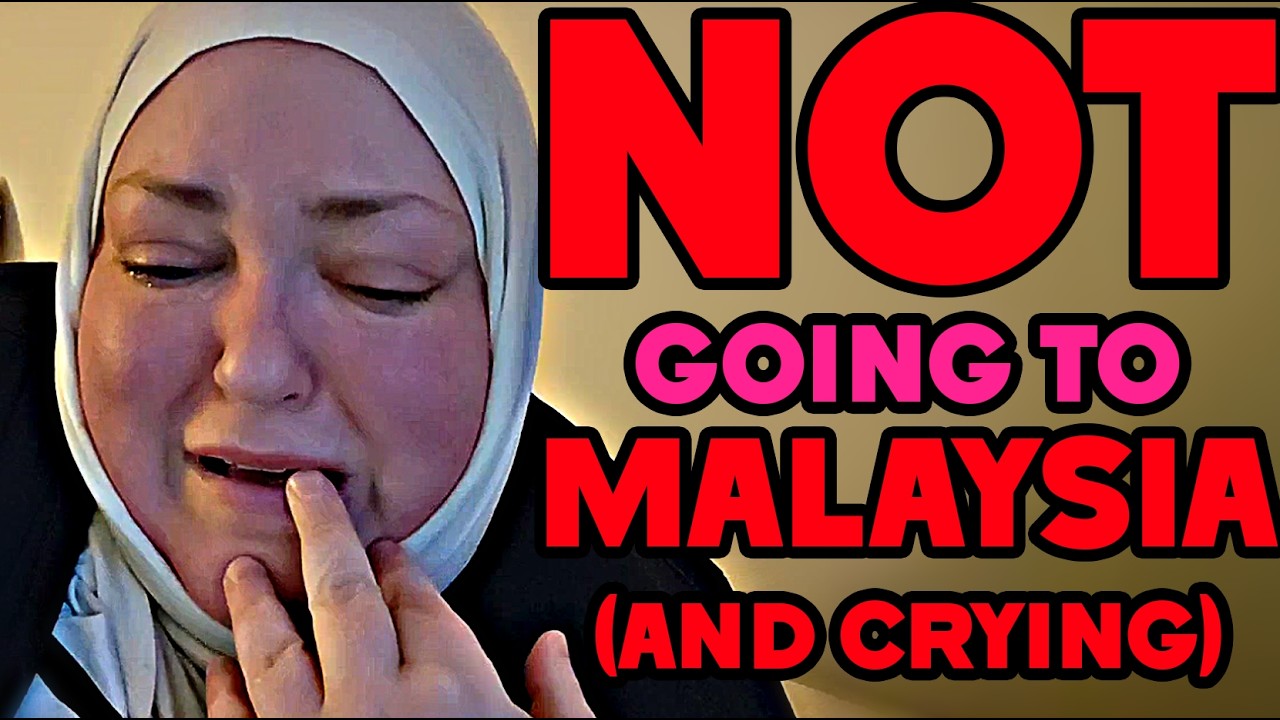 FOODIE BEAUTY NOT GOING TO MALAYSIA & CRYING OVER SALAH AGAIN - livestream reaction