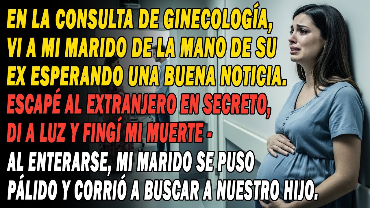 Lo Vi Con Su Ex En El Ginecólogo💔. Huí Para Dar A Luz Y Fingí Mi Muerte✈️. Cinco Años Después...
