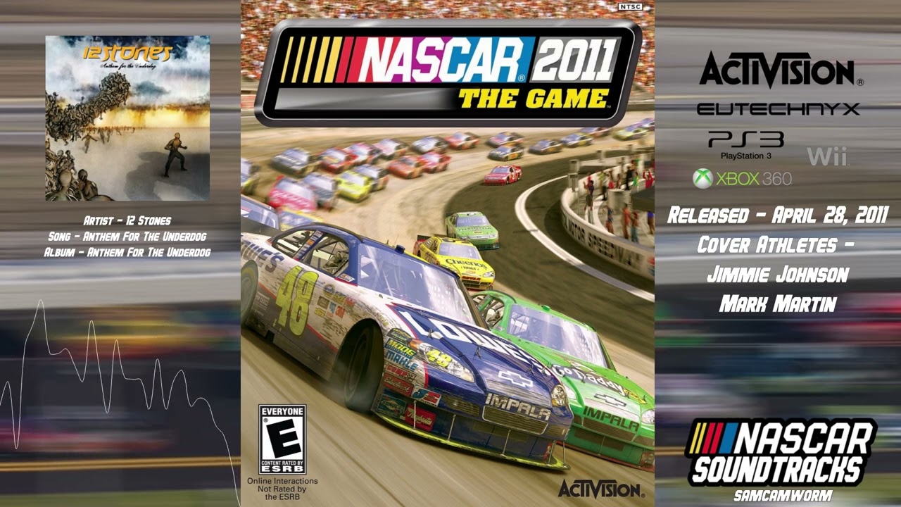 12 Stones - Anthem For The Underdog - NASCAR The Game: 2011 Soundtrack