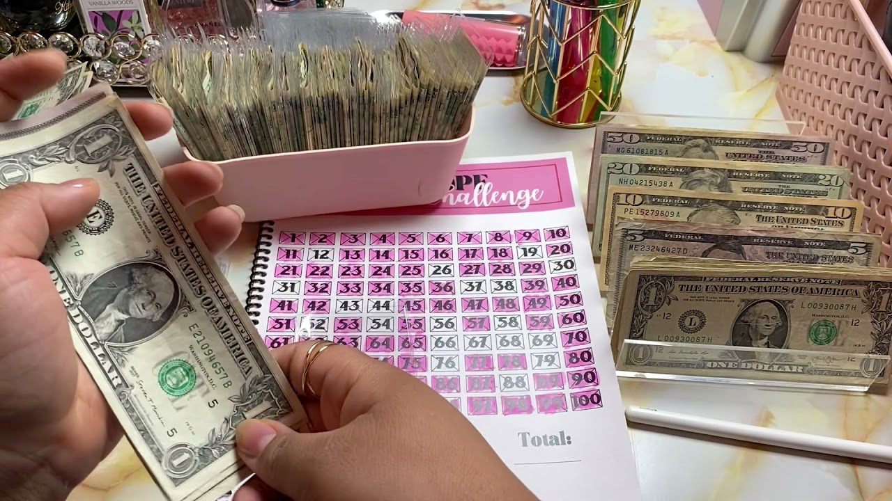 Cash Stuffing Savings Challenges| New!! | OhmyfroBudgets | Beginner