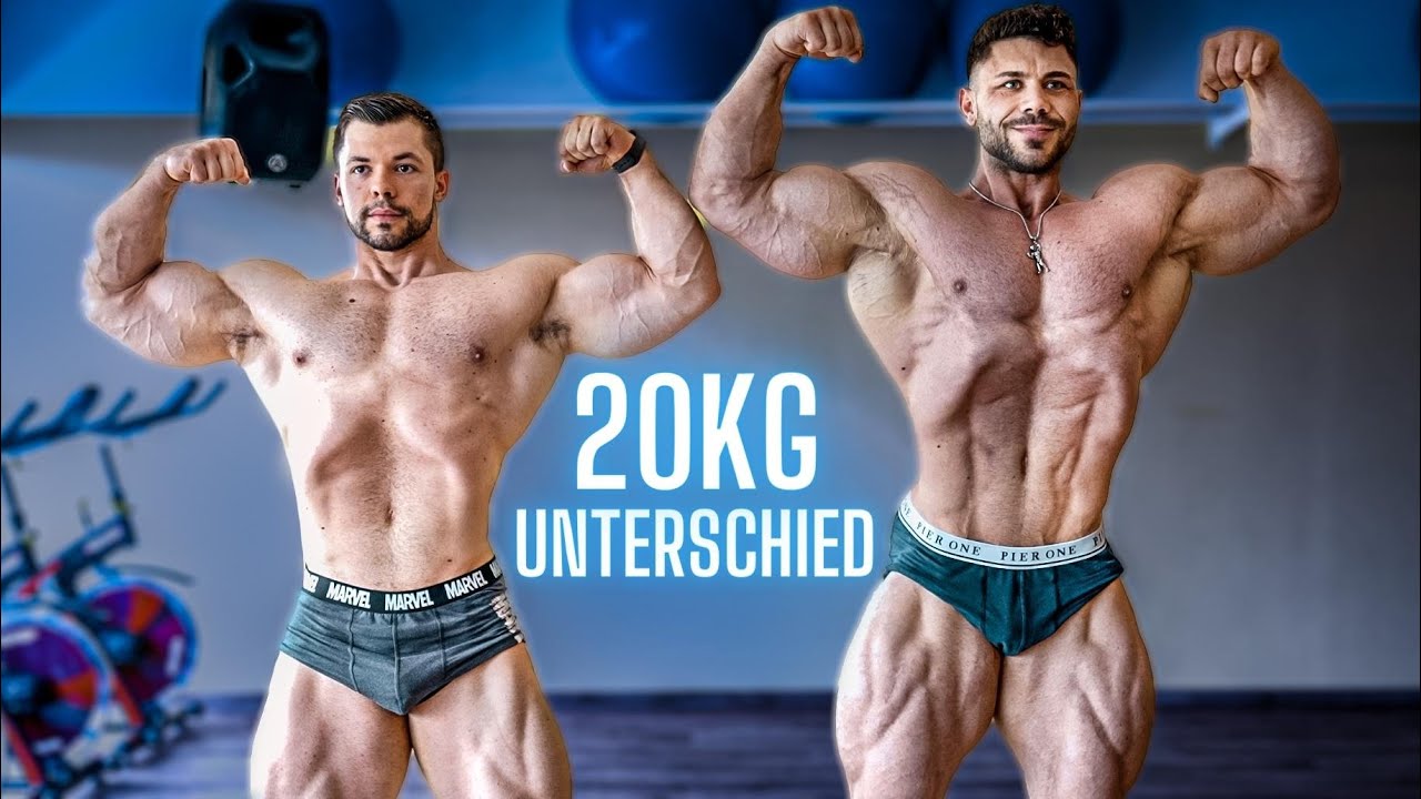 Classic Posedown mit 20 Kg Unterschied! Was kann die konkurrenz?