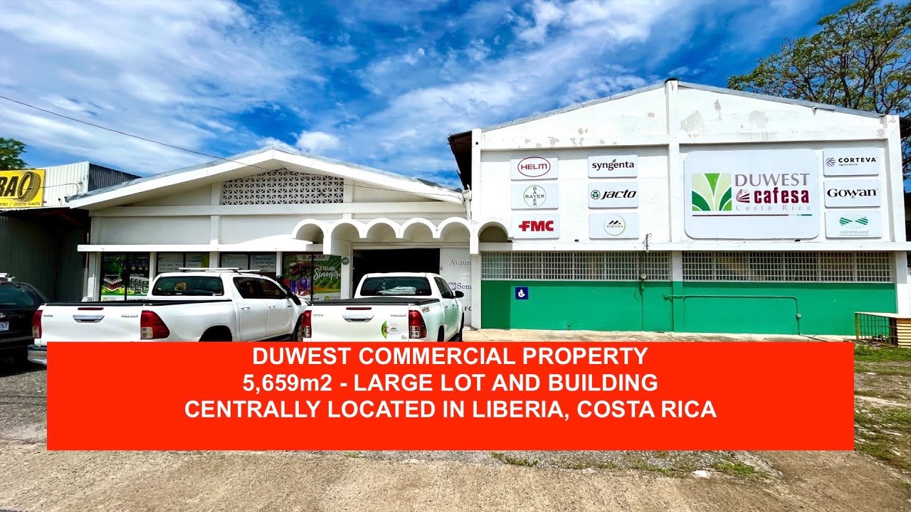 FOR SALE - DUWEST COMMERCIAL PROPERTY - LIBERIA, COSTA RICA