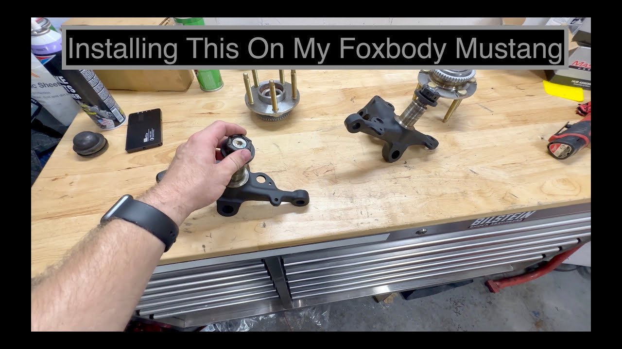 Putting SN95 Spindles on my Foxbody Mustang