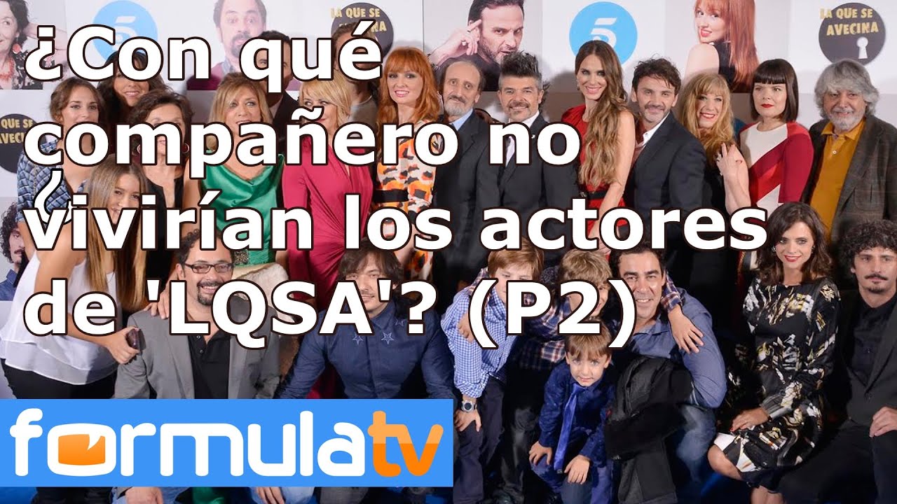 ¿Con qué compañero de trabajo no se irían a vivir los actores de #LQSA? (Parte 2)