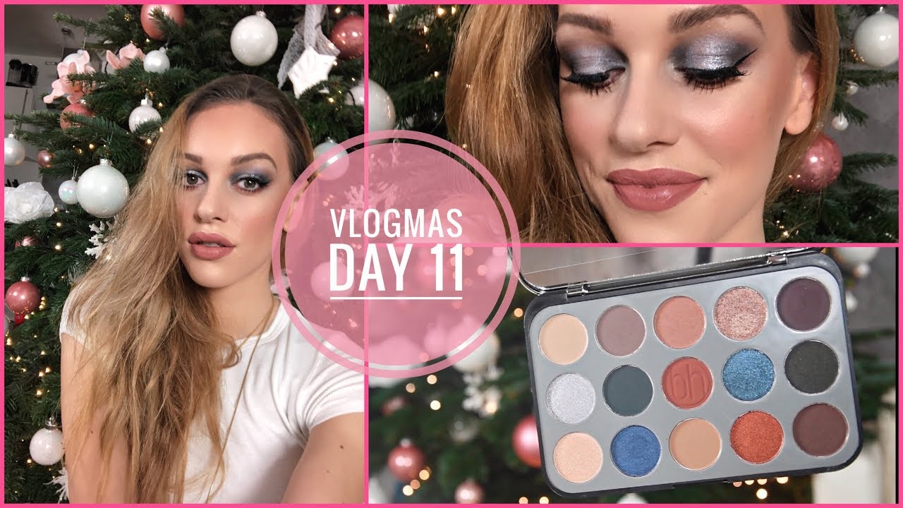 HOLIDAY GLAM MAKEUP TUTORIAL | VLOGMAS DAY 11