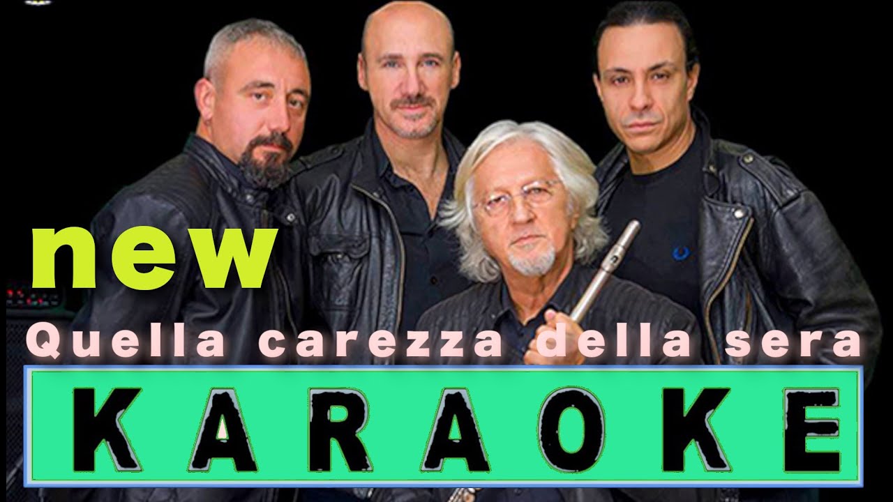 Quella Carezza Della Sera - in La M - in A M - Moderato Beguine - Karaoke originale