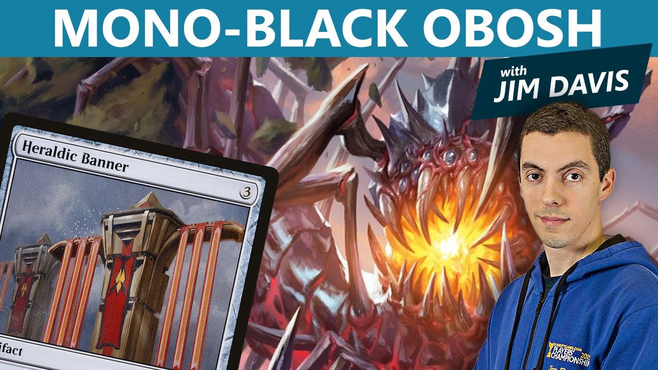 MTG Arena: Standard Mono-Black Obosh with Jim Davis