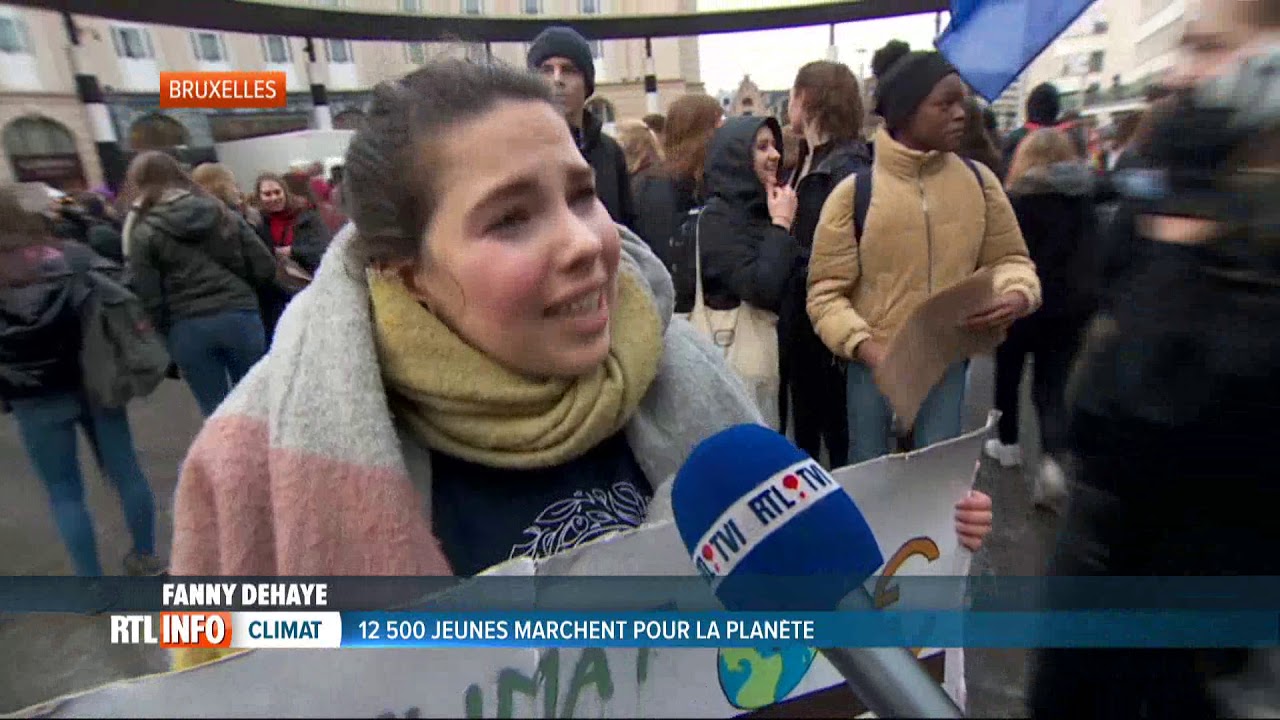 Marche pour le climat /RTL INFO/ Vf