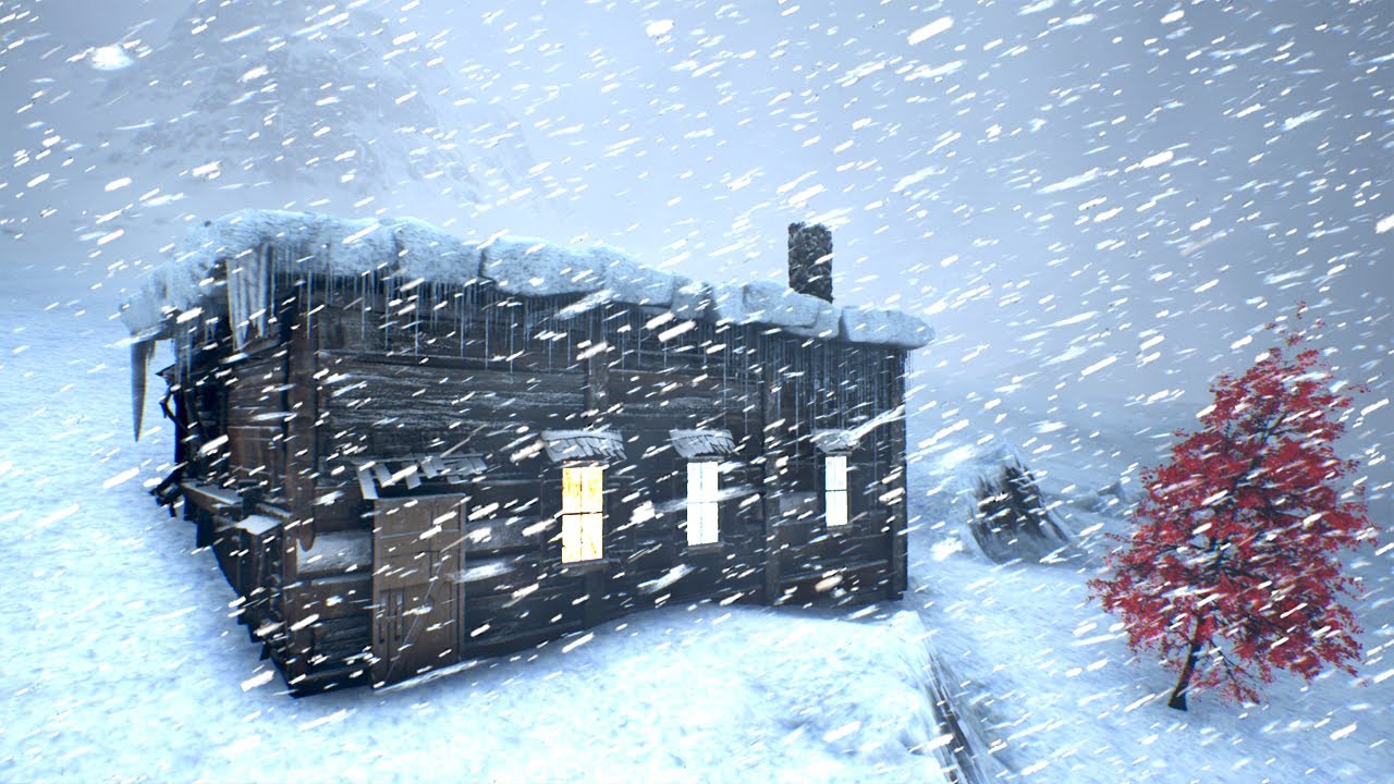 RABID BLIZZARD in Alaska 2025 years for sleeping. NIGHTMARISH BLIZZARD in a mountain village 2025