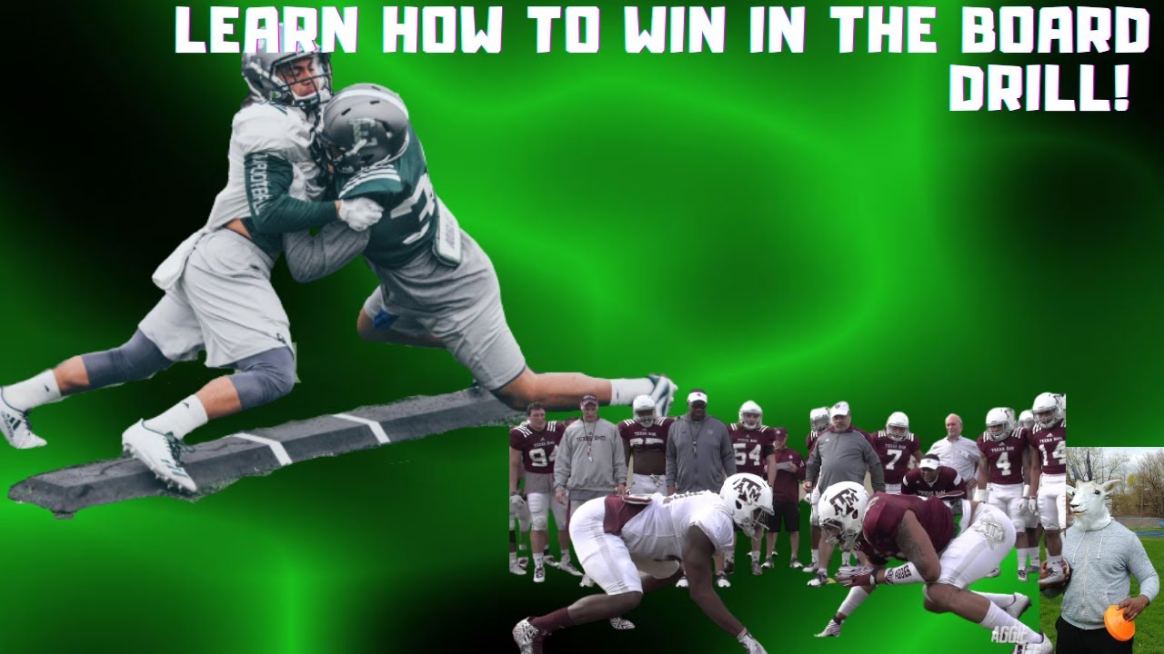 HOW TO WIN IN THE BOARD DRILL| FOOTBALL FILM STUDY