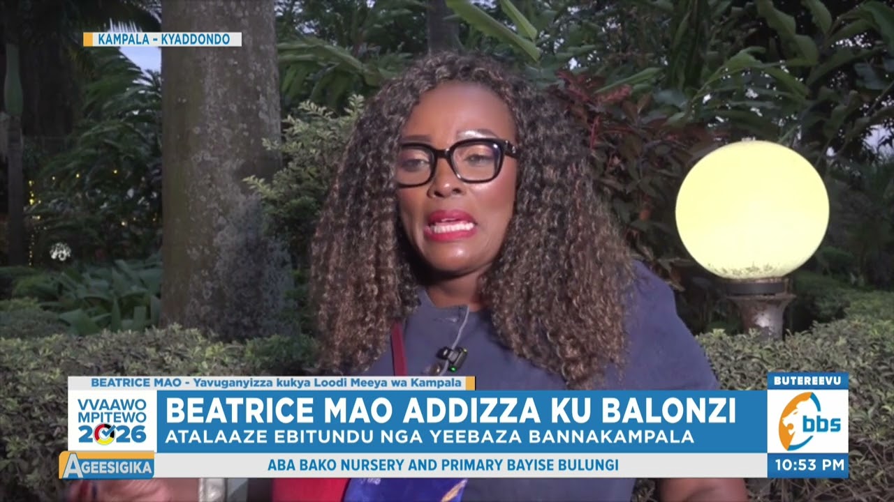Beatrice Mao Addizza ku Bannakampala, Agamba Baamuwa Akalulu Wadde Teyawangula