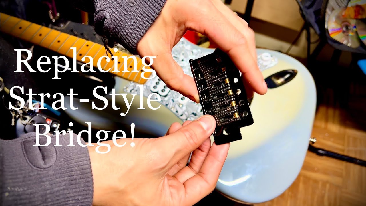 Replacing a Fender Strat Style Bridge/Tremolo System!