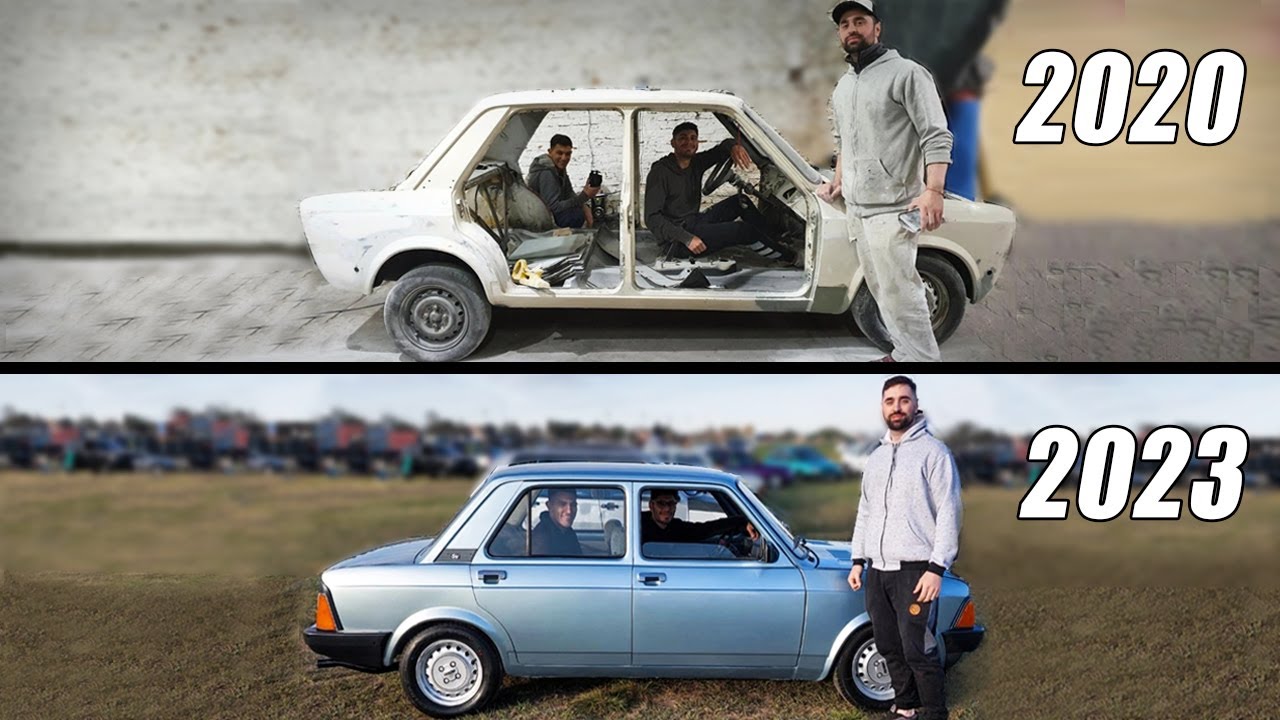 RESTAURACIÓN completa de un FIAT 128 SE en 15 minutos!