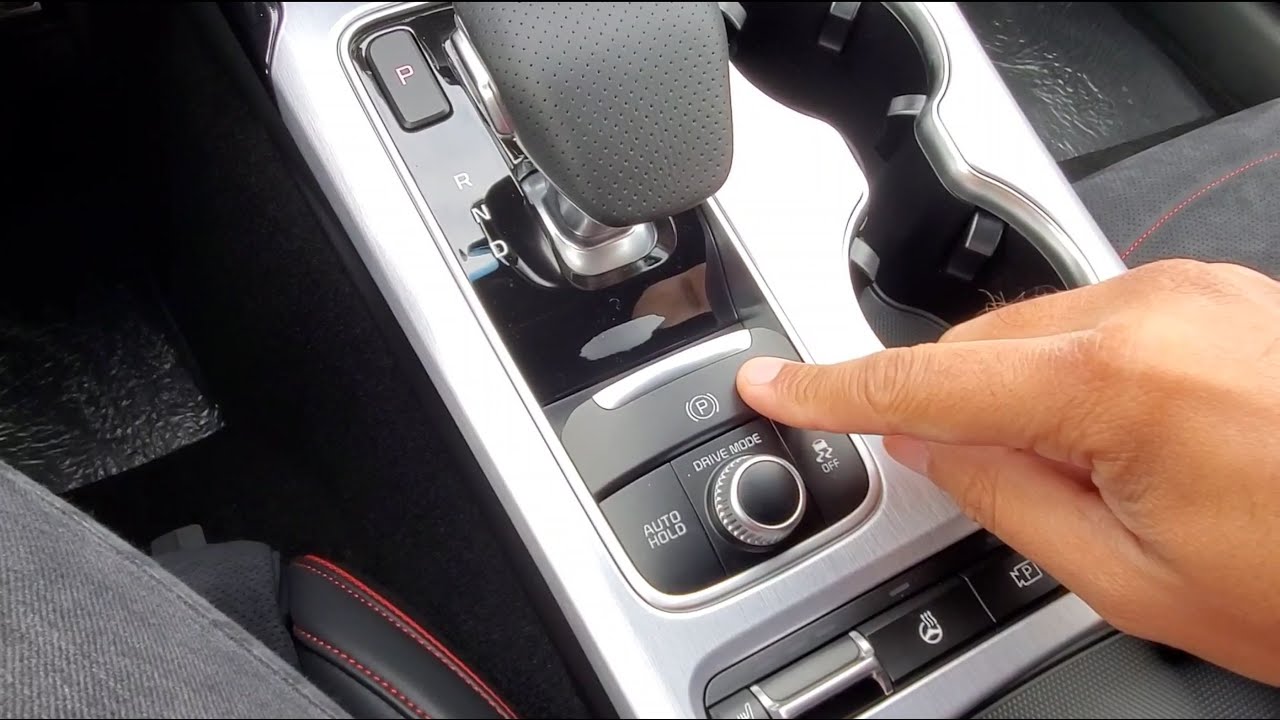 CK - 2022 Kia Stinger - How To Use Your Electronic Parking Brake w/ Auto Hold!