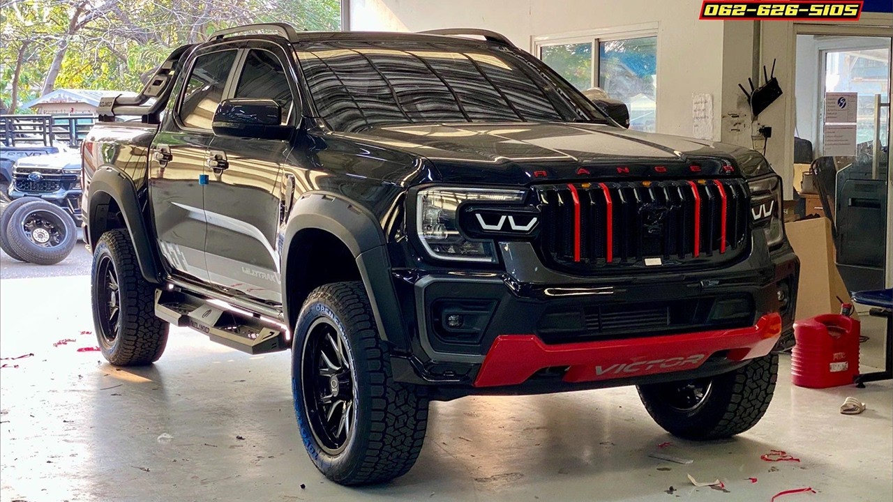 Let's Check Out These Modified Cars! Ford Everest & Wildtrak Outlander Decoration Off Road Review